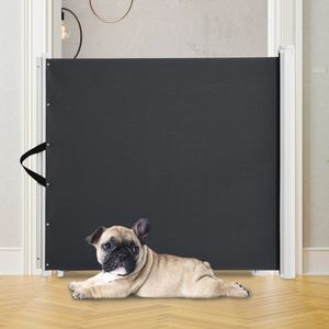 Safety Gates Barrier for Children Pets Fence Child Retractable Baby Dogs 55x825x55115cm 231213