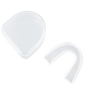 Clear Harts Mouthguard för Hockey Rugby Ball Martial Arts Boxing Lacrosse Sports194V4221792