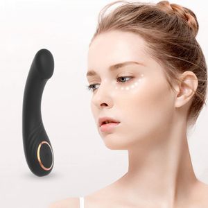 Eye Massager Handheld Eye Face Electric Massager trollstav bärbar personlig kropp vibrerande massage för puffiga ögon slät läpp rynkor 231214