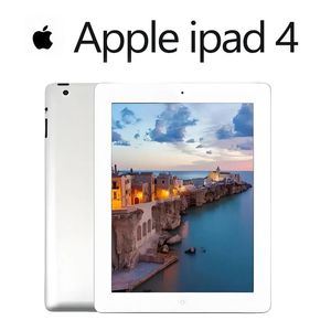 Original renoverade surfplattor Apple iPad 4 iOS10.3 WiFi version 16GB/32GB/64GB PC med förseglad låda