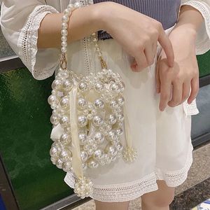 Bolsas mulheres pequena carteira bolsa bonito meninas princesa pérola crossbody sacos kawaii crianças moeda bolsa tote bolsa de embreagem 231214