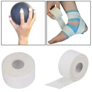 Knee Pads Sports Tape White Athletic Bandage For Trainers Fitness Wrap Fingers Ankles Wrist Breathable Soft Protection