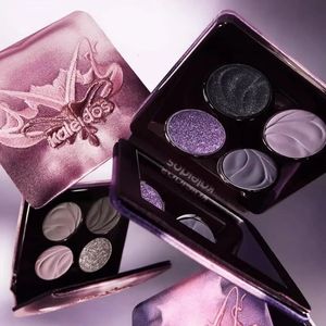 Eye Shadow Kaleidos Glitter Eyeshadow Makeup Palette 4Colorful High Pigmentered Shimmer Make Up Pallet Gift Set 231213