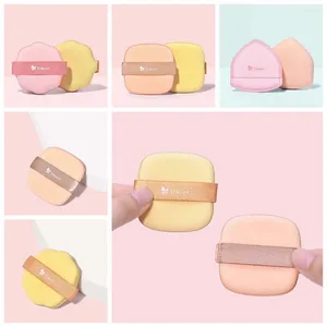 Makeup Sponges Portable Cosmetic Powder Puff Soft Bekväm luftkudde Våt torr används för dam/flickor