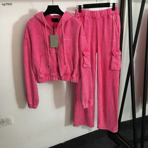 Varumärke Kvinnor Tracksuit Designerkläder för Womens Autumn Hoodie Fashion Logo Långärmad tjejtröja Damer Staka benbyxor 14 december Ny ankomst