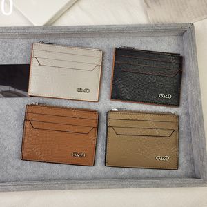 Luxuriöses Design aus echtem Leder für Damen, modische Oldtimer-Nähte mit kontrastierenden Farben, ultradünn und tragbar, kein Brieftaschen-Kreditkartenetui