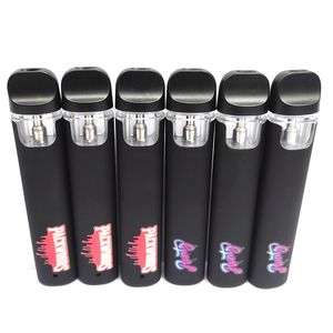 New Packwoods x Runty Disposable Empty Vapes Mylar Bag Packaging Rechargeable 280mah 1.0ml Vaporizer 10 Strains in Stock 500pcs