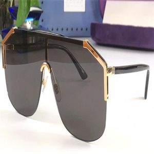 Nya modedesign solglasögonglasögon 0291 ramlösa prydnadsglasögon UV400 -skyddslins av högsta kvalitet enkla utomhusglasar284s