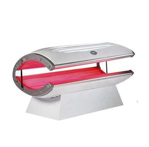 Renk Işık Fizyal Terapi LED 660/850NM Kapsül LED Terapi Kırmızı Kızılötesi Beyazlatma Kabin Spa PDT Cilt Gençleştirme Kırışıklıları Akne Pigment Çıkarma Güzellik Makinesi