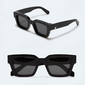 Sunglasses For Women OMRI012 classic black full-frame eye protection fashion OFF 012 men glasses UV400 protective lenses Designer 188W