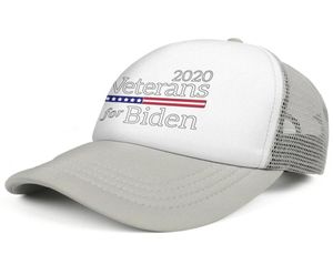 VeteransforjoeBaiden2020 Prezydent Męsów i kobiety ciężarówki Cap Ball Cool Customeded Mesh Hats6175822