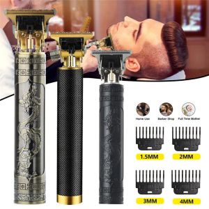 T9 USB Electric Hair Clipper For Men Hair Cutting Machine Rechargeable Man Shaver Trimmer Barber Professional Beard Trimmer LL