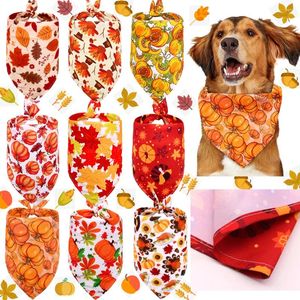 Abbigliamento per cani 30 pezzi Bandane per cani per il Ringraziamento Prodotti per la toelettatura Bandana per animali domestici autunnali per gatti di piccola taglia