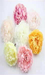 95cm Head 12pcs Artificial Silk Peonies Heads Real Touch Peony Rose for Wedding Bouquet Fake Flower Home Decoration DIY Wrist Cor1023816