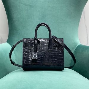 Crocodile leather Designer Bag tote 22CM Shoulder Bag Designer Woman 10A Mirror quality Handbag For Women With Box Y054C
