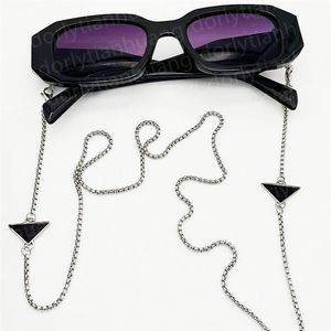 Moda de aço inoxidável óculos corrente não desbota retentor óculos titular cinta fone de ouvido anti-perdido máscaras faciais corrente pulseiras desi288p