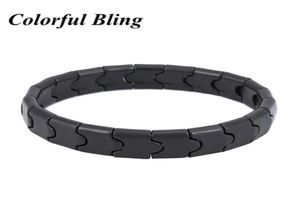 Fashion Health Jewelry For Man and Woman Natural Stones Wrist Armband Black Tourmaline Armelets5680586