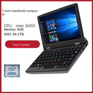 New 7-Inch Metal Touch Screen Portable Mini Engineering Palm Computer Laptop for Students Going out