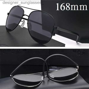 Sunglasses Vazrobe Huge Oversized Sunglasses Men Polarized 168mm Sun Glasses for Man Mirrored Driving Polaroid Extra Large Wide FaceL231214