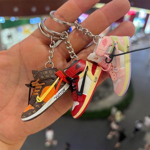 New Cool Shoe Model Keychain Bag Pendant Mini Basketball Shoe Jewelry Creative Personalized Gift