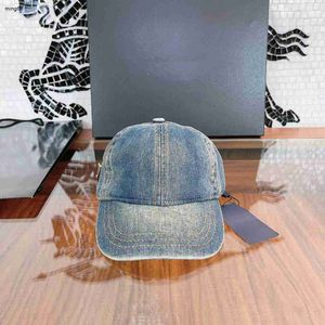 Brand Baby Ball Cap Designer Denim Chating Hats, w tym rozmiar marki 3-12 T Geometryczne metalowe logo dekoracja boczna Caps Dec05