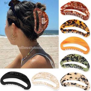 Headwear Hair Accessories Fashion Acetate Hair Cl Vintage Style Hairpin Leopard Print Hair Clip Stor Geometric Headwear For Women Girl Hair AccessoriesL231214