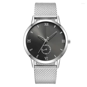 Relógios de pulso feminino casual quartzo plástico banda de couro estrelado céu analógico relógio de pulso presente dos namorados luxo reloj femenino