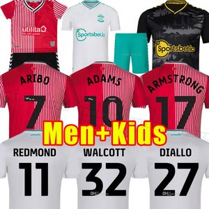 23 24 24 Aribo 7 Południowe koszulki piłkarskie Redmond 2023 2024 Totem-Prowse Football Shirts Dorosły mężczyźni Aribo koszulka czerwone dzieci Elyounoussi Armstrong Romeu