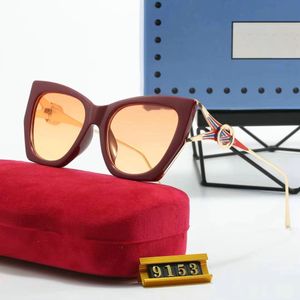 2023 Hot New Brand Square Solglasögon Designer Högkvalitativ Eyeglass Kvinnor Män Glasögon Womens Sun Glass UV400 Lens unisex med låda