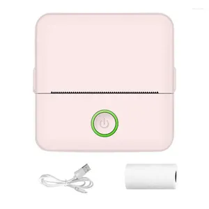 Mini Pocket Sticker Printer Instant Portable Inkless Sticky Note USB Charging Wireless Po