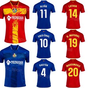 Club Team 23-24 Men Soccer Getafe CF Jersey 19 MAYORAL 14 LATASA 20 MAKSIMOVIC 11 ALENA 4 ALVAREZ 13 SORIA 2 DJENE 22 SUAREZ 7 MATA 16 RICO Football Shirt Kits Uniform