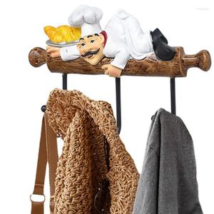 Hooks Chef Wall Cute With Tort Kitchen Decor Wieszkania Klucze Keys Płaszcze Fartuchy Narzędzia