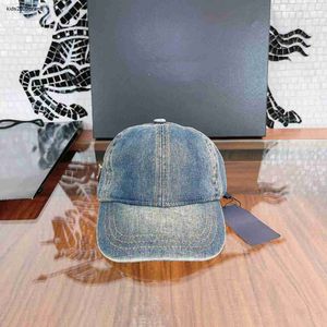 New baby Ball Cap designer denim child hats Including brand box Size 3-12 t Geometric metal logo side decoration kids caps Dec05