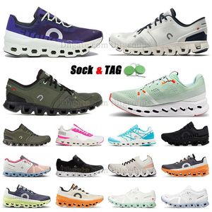 2024 Heiße Top -Laufschuhe auf der Cloud Nova Monster Purple Surfer Creek White X3 Ivory Black 5 Swift Männer Frauen Sneakers Stratus Vistar Schuhe Roger Trail Outdoor -Trainer Outdoor Trainer