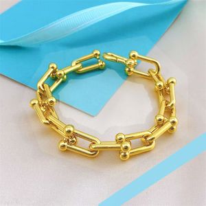 U Barkles u Chain 3 Colors Bracelets Bracelet Bracelet Squary Abphabet Bangle U Shape Chain Jewelry Gold Gold Bangle Bangle Charm مجموعة مجوهرات مجموعة