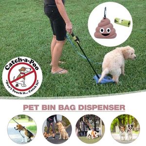 Cão vestuário filhote de cachorro cocô saco pet forma dispensador de resíduos sacos de resíduos resistente ao desgaste titular para uso ao ar livre parque
