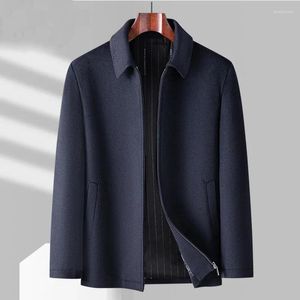 Herrenjacken, Außenhandel, Herbstmantel, Revers, kurze Business-Jacke, Kader, formelle Kleidung