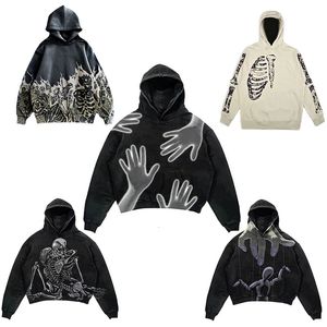 Herren Hoodies Sweatshirts Y2k Hoodies für Damen und Herren Winter Anime Sweatshirts Essentials Übergroße koreanische Modepullover Grunge Jacken Streetwear 231213