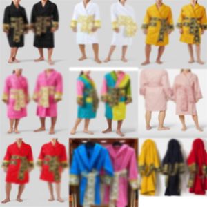 Women Sleep Unisex Man Cotton Sleepwear Night Highquality Bathrobe Brand Designer Robe Breathable Elegr Eight Colors M-3XL 66ess