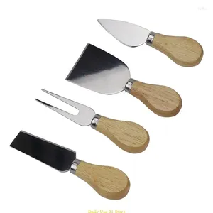 Ferramentas de cozimento Cortador de Queijo Cortador Mini Faca Garfo de Manteiga Utensílios