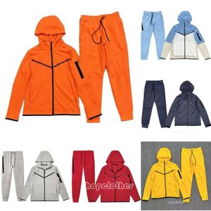 Pantaloni sportivi Tech da uomo spessi Felpe con cappuccio in pile tecnico Pantaloni da tuta firmati Felpa con cappuccio da uomo Pantaloni da jogger da donna Pantaloni da ginnastica Techfleece Zip