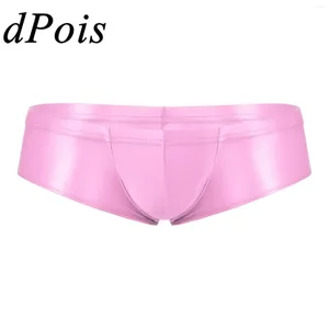 Underpants homens sunbathing roupa interior roupa de banho gay masculino sissy mans calcinha cintura elástica cintura baixa briefs para praia festa na piscina