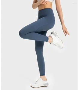 Aktif Pantolon Kadın Tayt Dış Mekan Jogging Yüksek Bel Kadın Giyim Eğitimi Spor giyim Yoga Tayt Spor Salyası Sportif