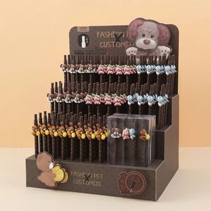 Gelstifte 36 Pensbox Kreativer süßer Hund Chaigou Kawaii Schule Schreibwaren Student Schreibbedarf Geschenke für Kinder 231213