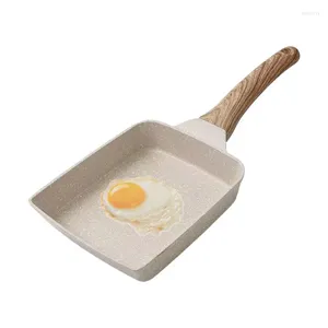 Pannor omelett Pan Non Stick Egg med granitbeläggning liten stekning för matlagningslandskökmaterial