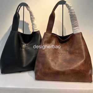 2023 New 23ss Tote bags womens Leather Bag Autumn Winter fashion fallow brand Shoulder Large Capacity Bags