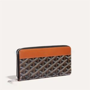 럭셔리 디자이너 Long Wallet Pocket Organizer ID 카드 여성 키 파우치 남성 카드 홀더 Matignon Key 지갑 여권 홀더 가죽 카드 케이스 케이스 코인 지갑 키 체인