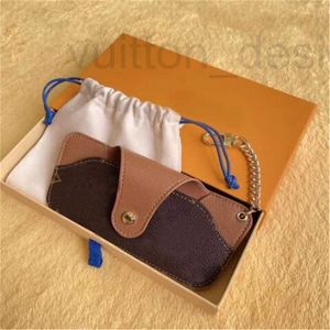 Sunglasses Cases Designer Brand Fashion Case Letter Flower Unisex Luxury Sunglass Box Packing Pu Leather Glasses Bag Eyewear Accessories JY54