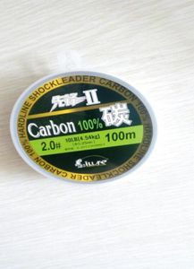 Linea da pesca in carbonio con linea di fluorocarbonio da 100 metri, linea in resina fluorocarbonica PVDF3190986