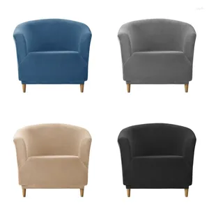 Chair Covers Stretch Armchair Solid Color Thick Sofa Couch Cushion Slipcover Dustproof Furniture Protector